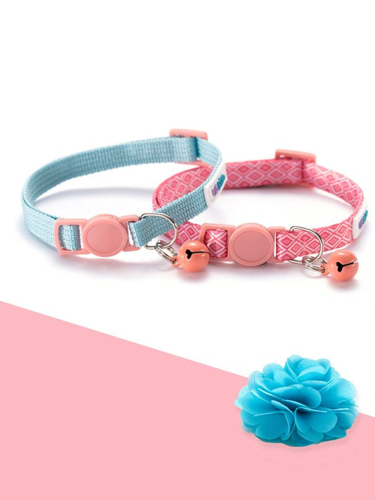 Double-Sided Printed Breakaway Cat Collar (2-in-1 Set)
